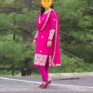 Indian dress with dupatta